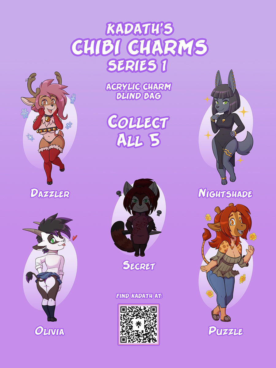 Kadath's Chibi Charms: Series 1 Keychains | Blind Bags
