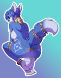 Krystal: Cosmic Concubine 4 - 4.5" Holographic Sticker