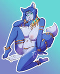 Krystal: Cosmic Concubine 6 - 4.5" Holographic Sticker