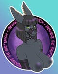 Nightshade - Beware the Bad B!tch 4.5" Glossy Vinyl Sticker