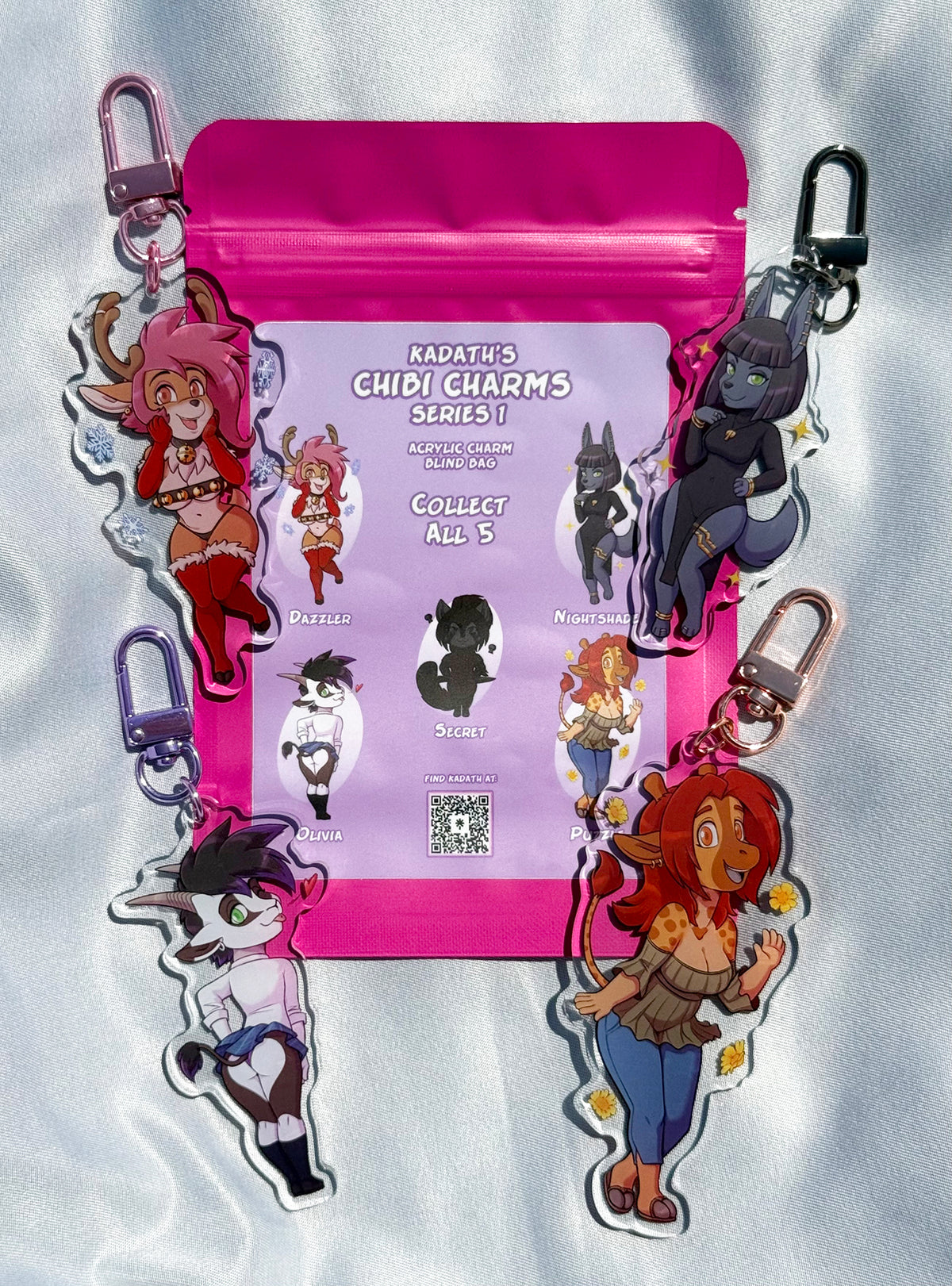 Kadath's Chibi Charms: Series 1 Keychains | Blind Bags